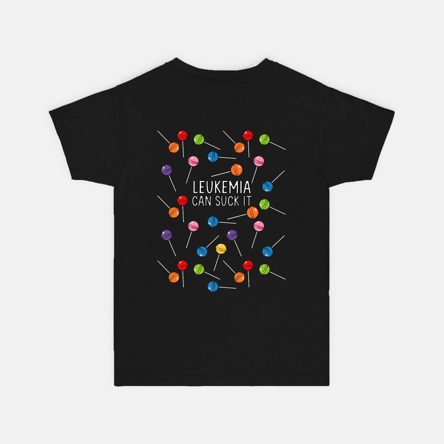 Leukemia Can Suck It - Youth Tee, Black