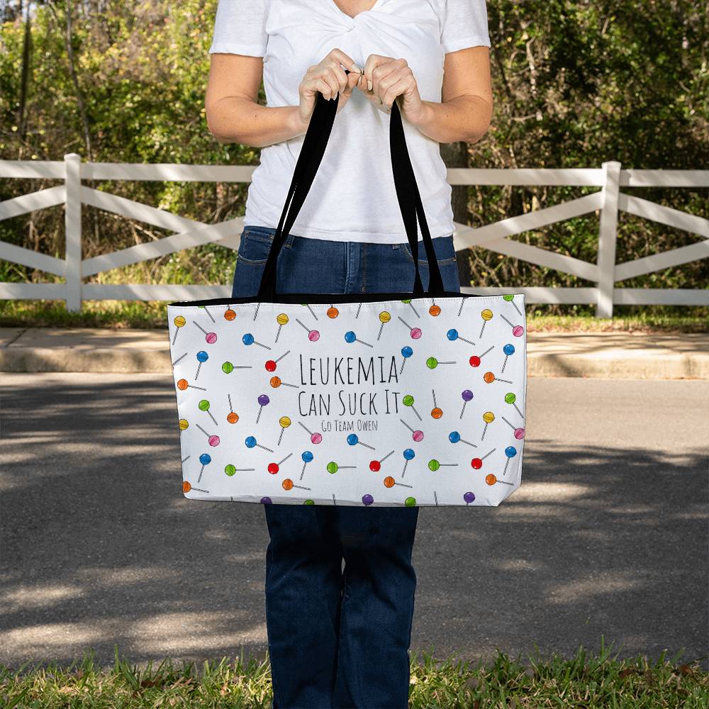 Leukemia Can Suck It Weekender Tote Bag