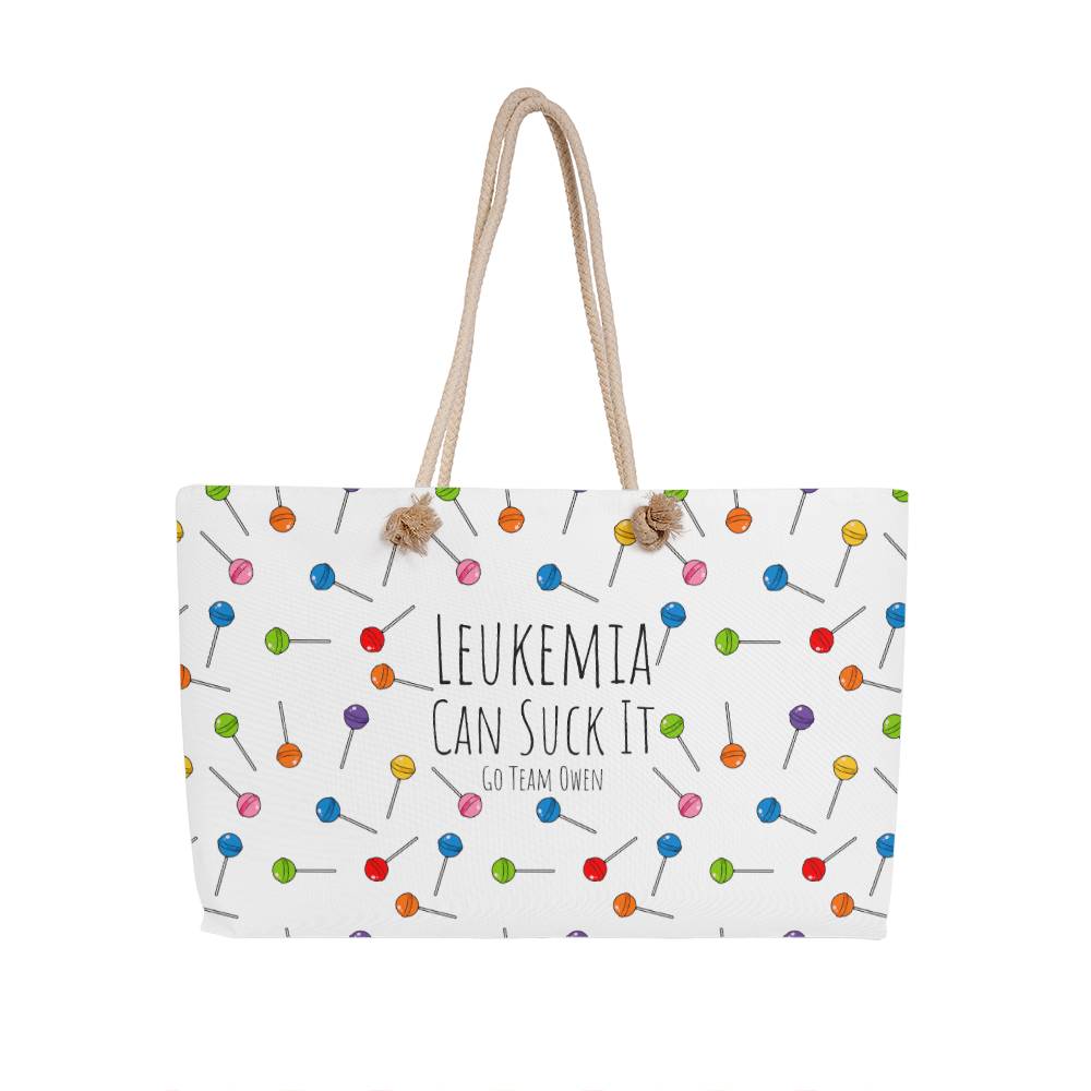 Leukemia Can Suck It Weekender Tote Bag