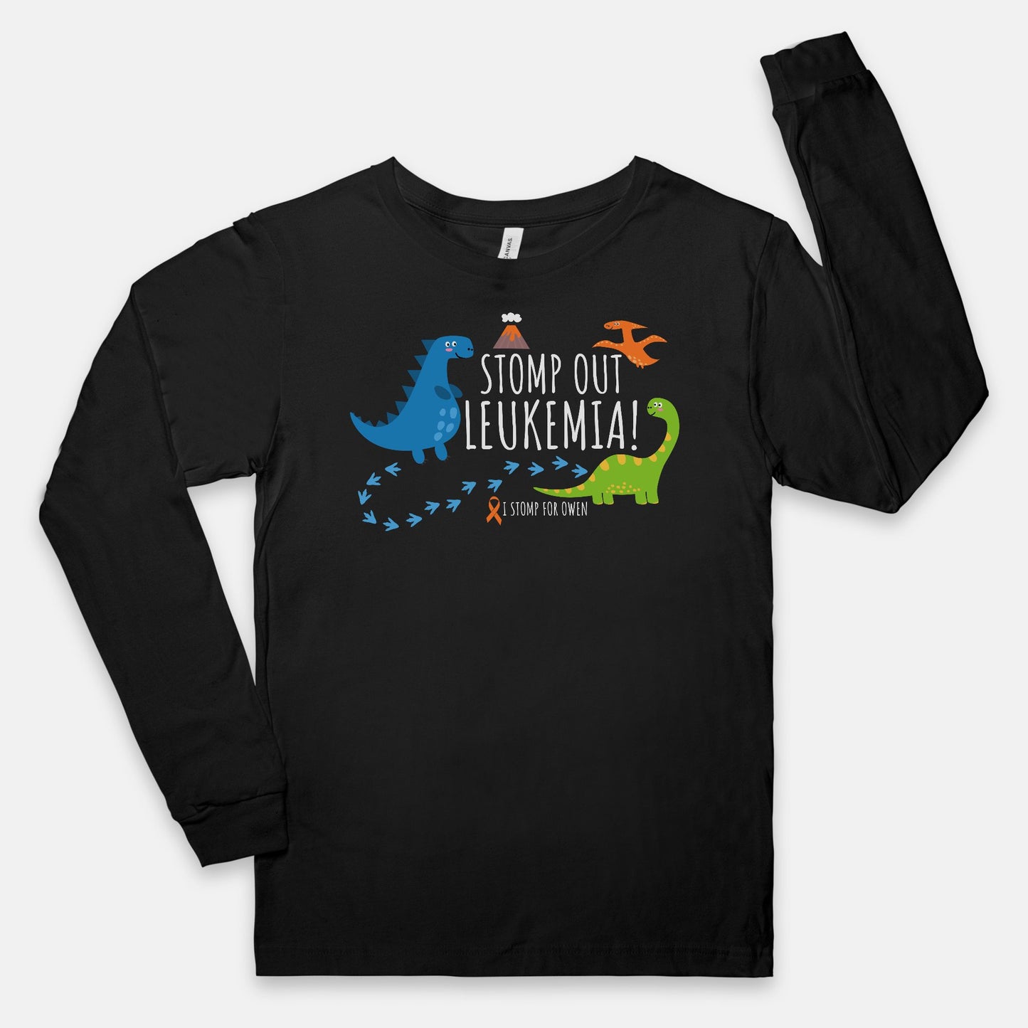 Dino, Unisex Jersey Long Sleeve Tee