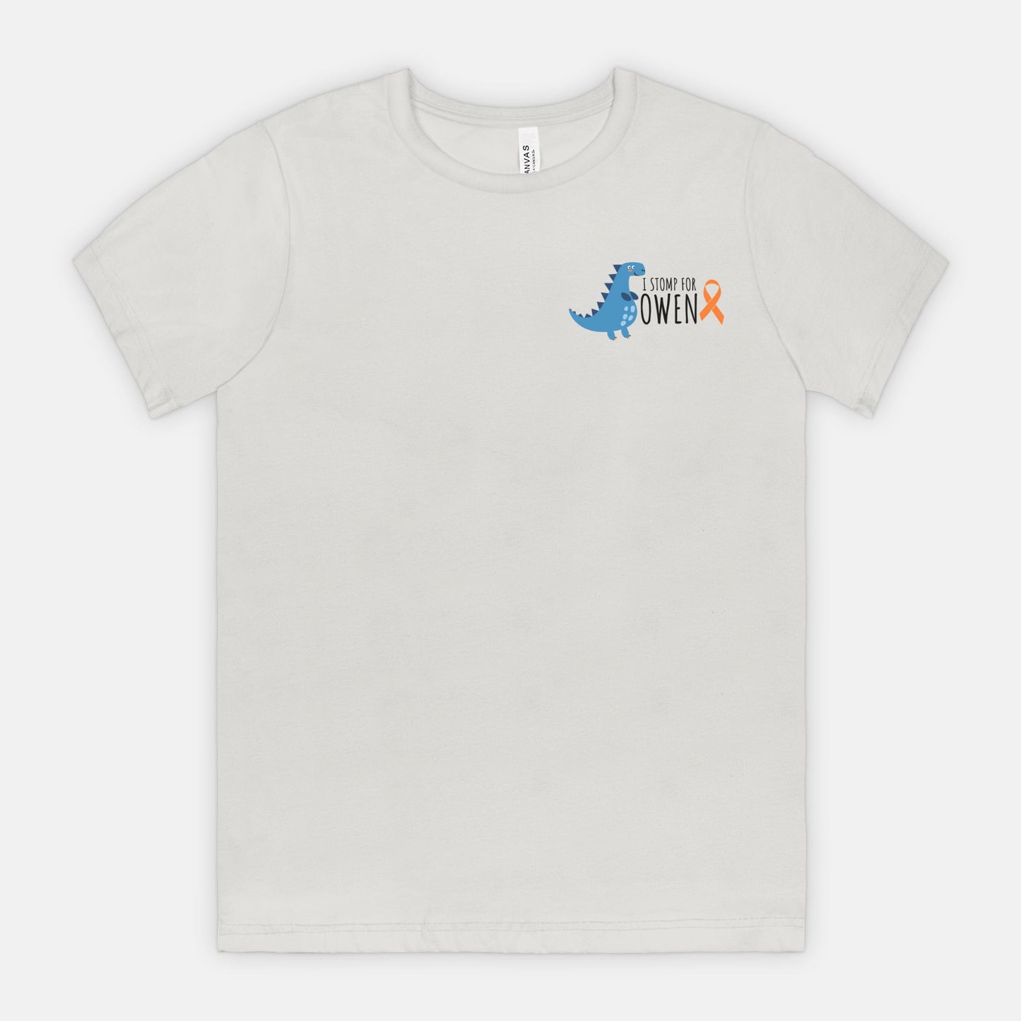 Stomp for Owen Dino-Themed Shirt, Unisex Adult Tee