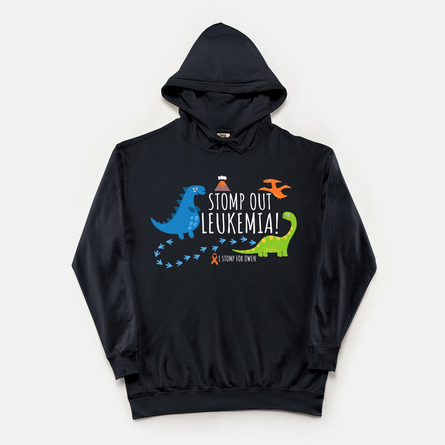 Dino Lightweight Hooded Sweatshirt